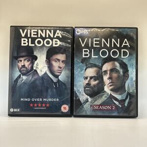 DVD Vienna Blood 1+2 British-Austrian TV Period Crime Historical Mystery REG1+2